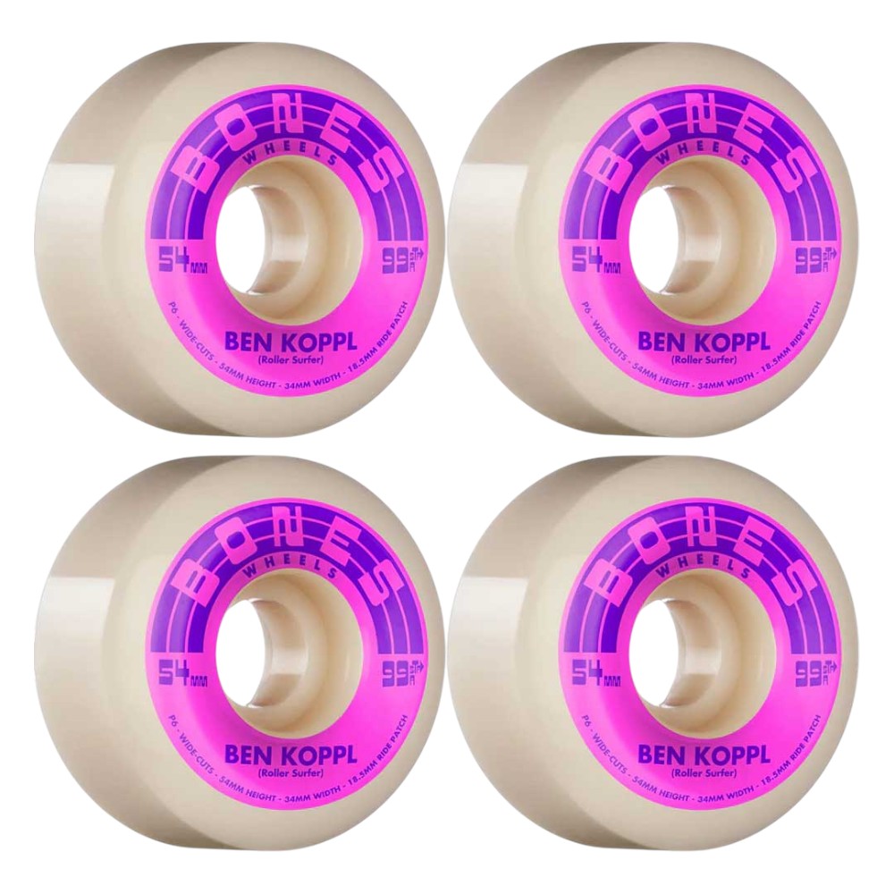 Ben Koppl V6 STF 99A Roller Surfer Wheels / 103a
