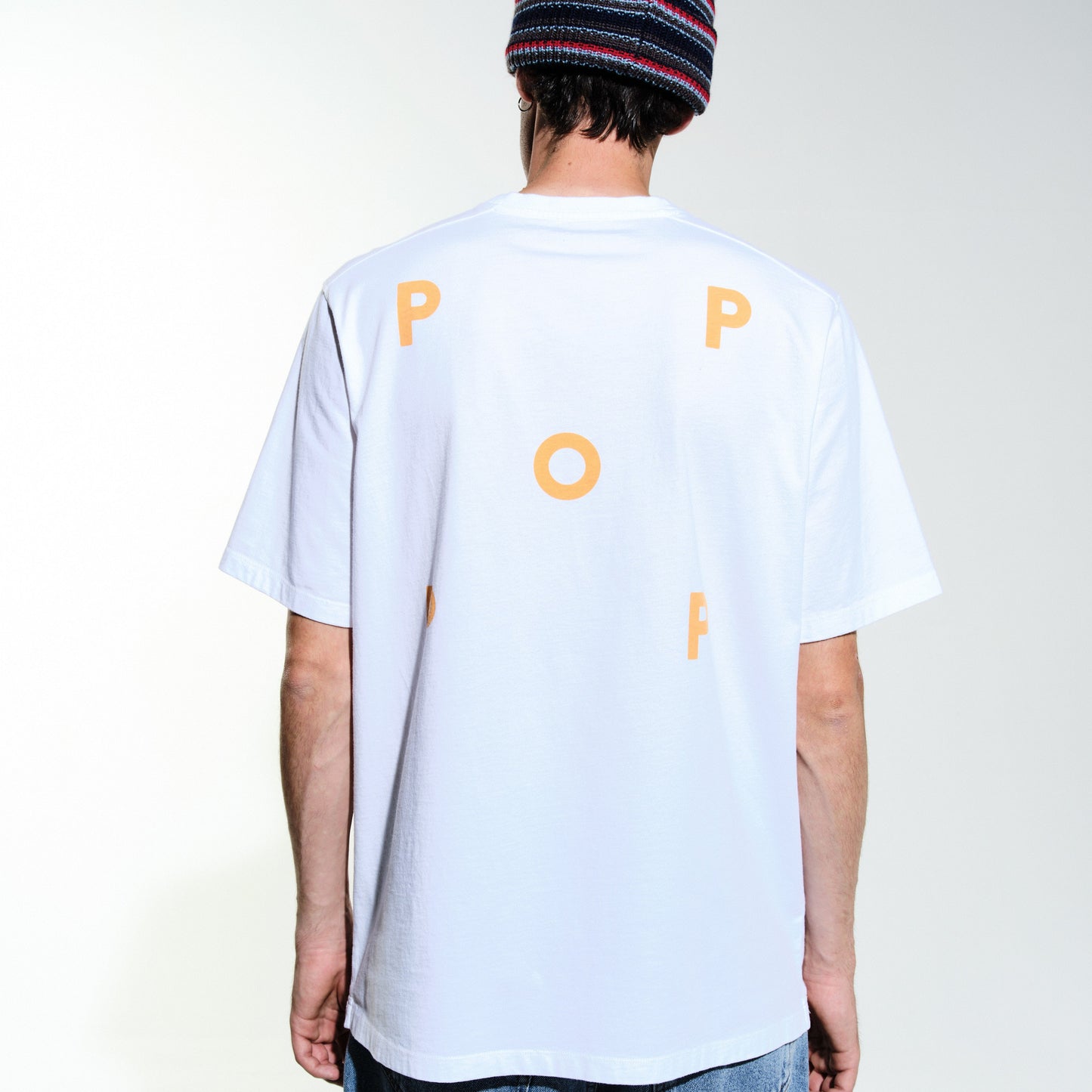 Logo T-Shirt / White, Island Poppy