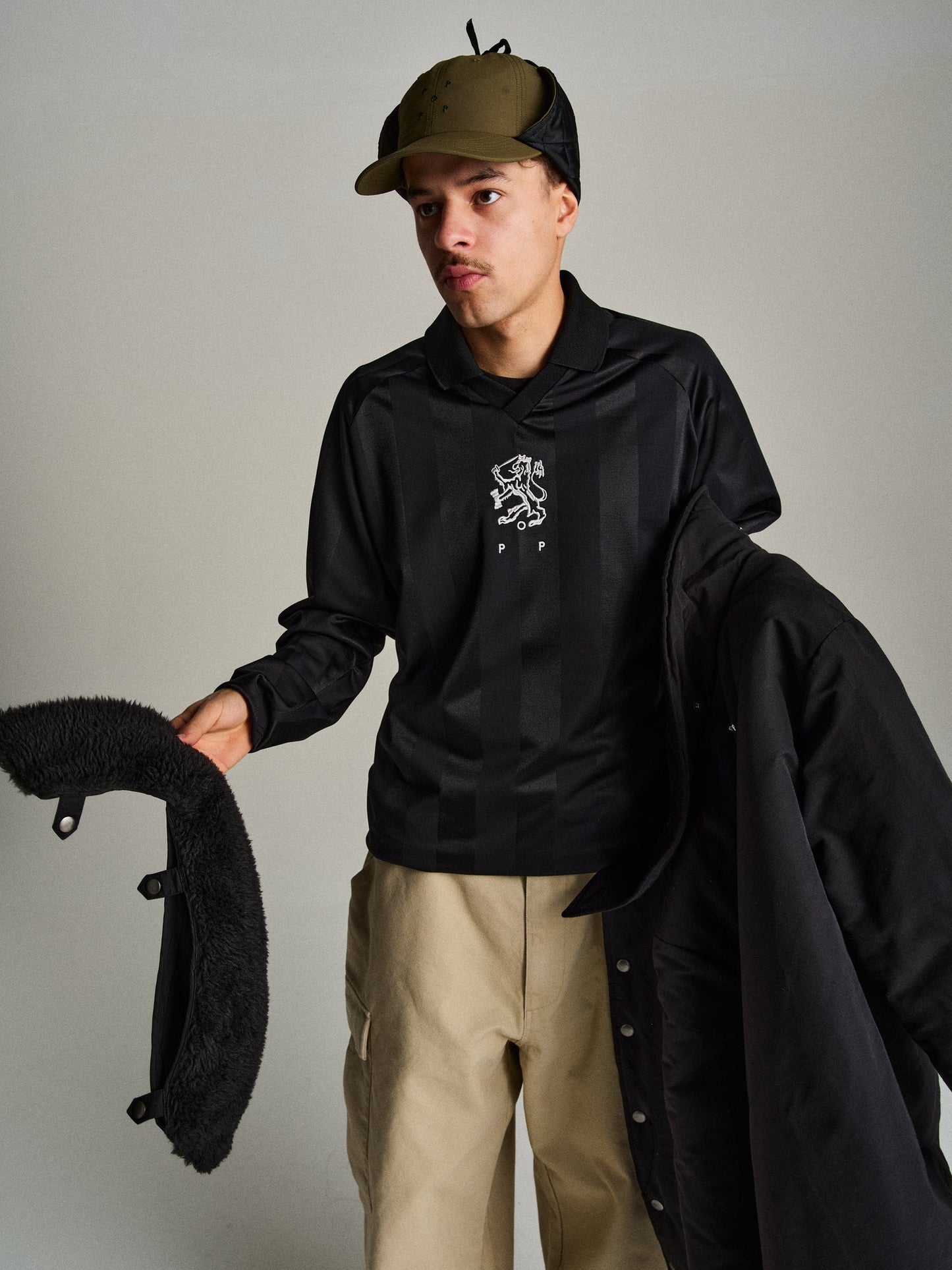 Pop Sportif Longsleeve T-Shirt / Black