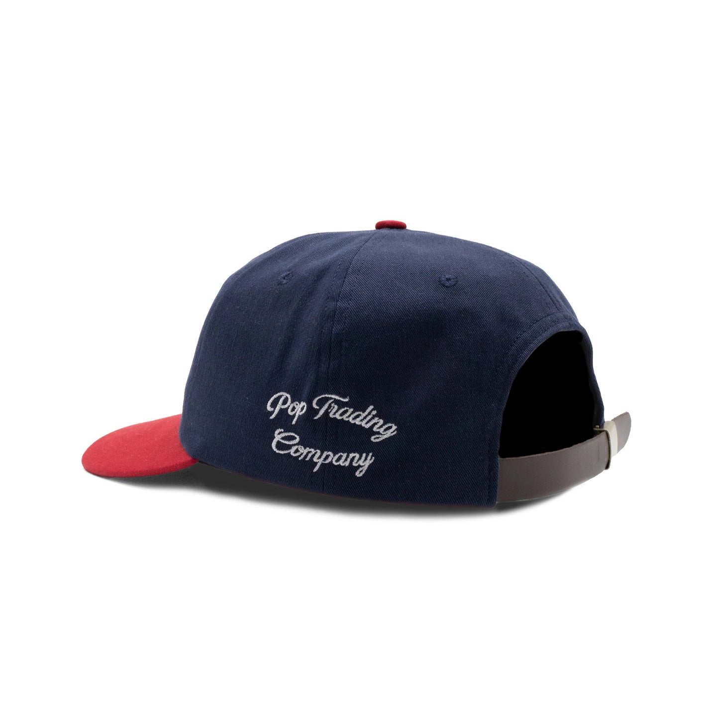 O Sixpanel Hat / Navy, Goji Berry