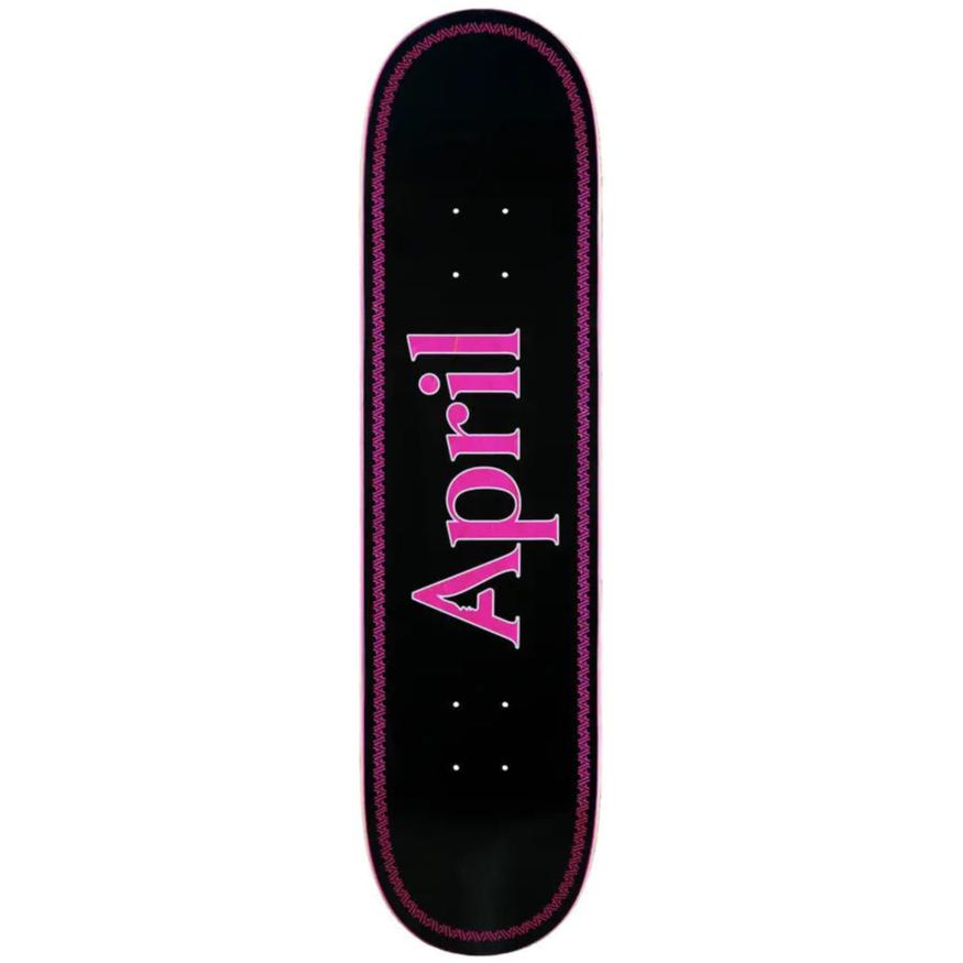 OG Black Logo Helix Skateboard Deck 8.5