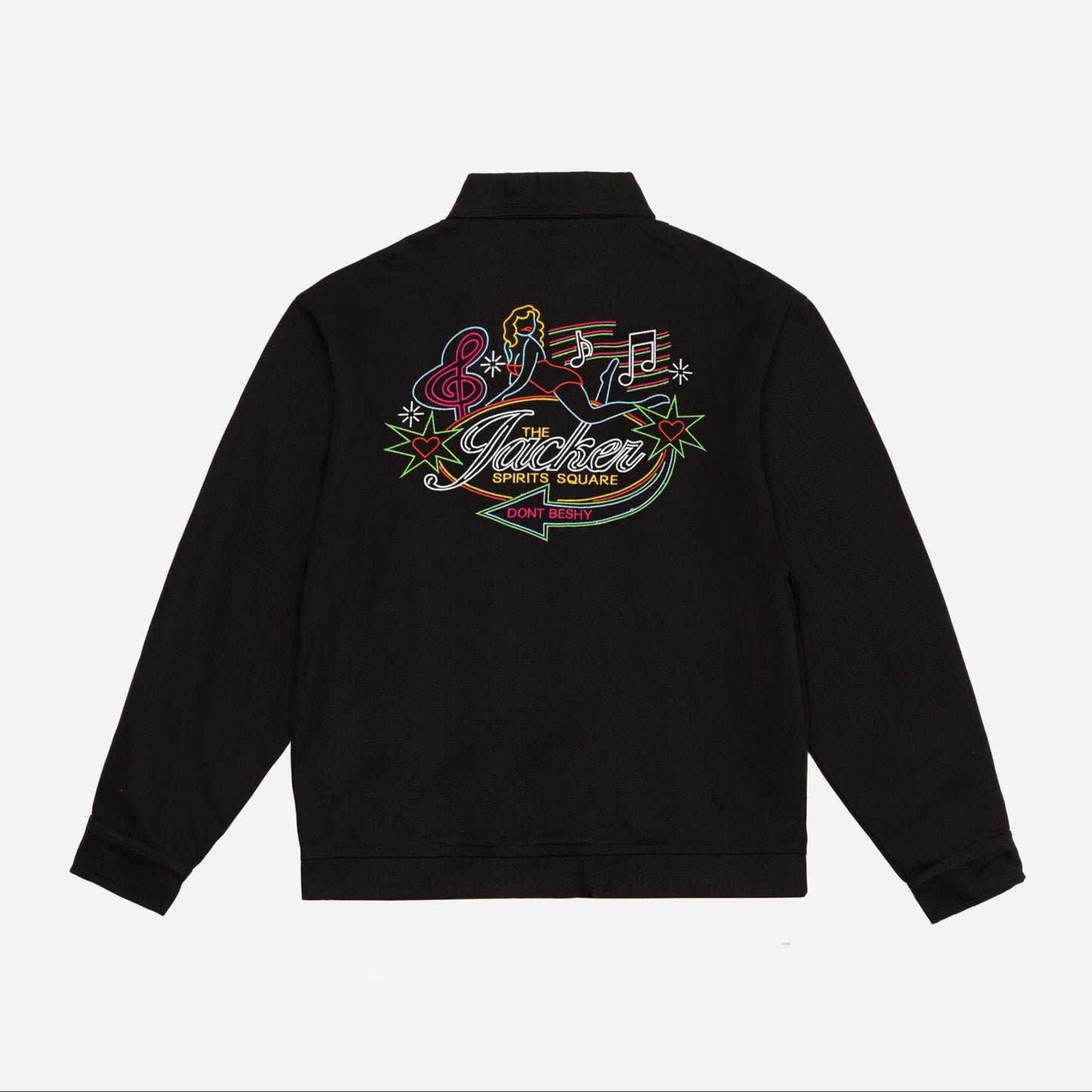 Don’t Be Shy Coach Jacket / Black