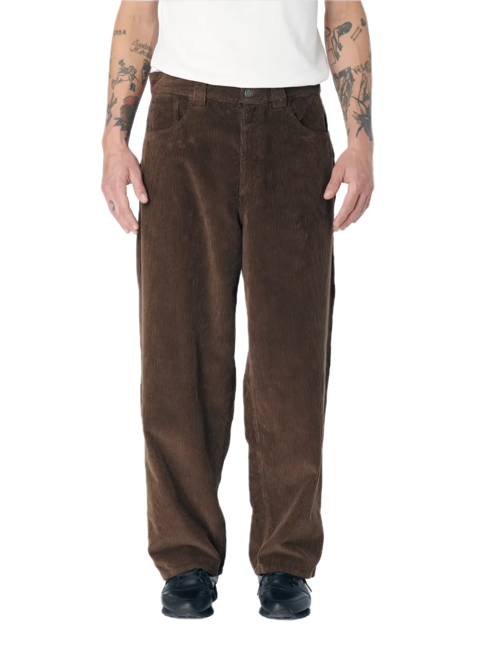 Relaxed Corduroy Pants / Brown