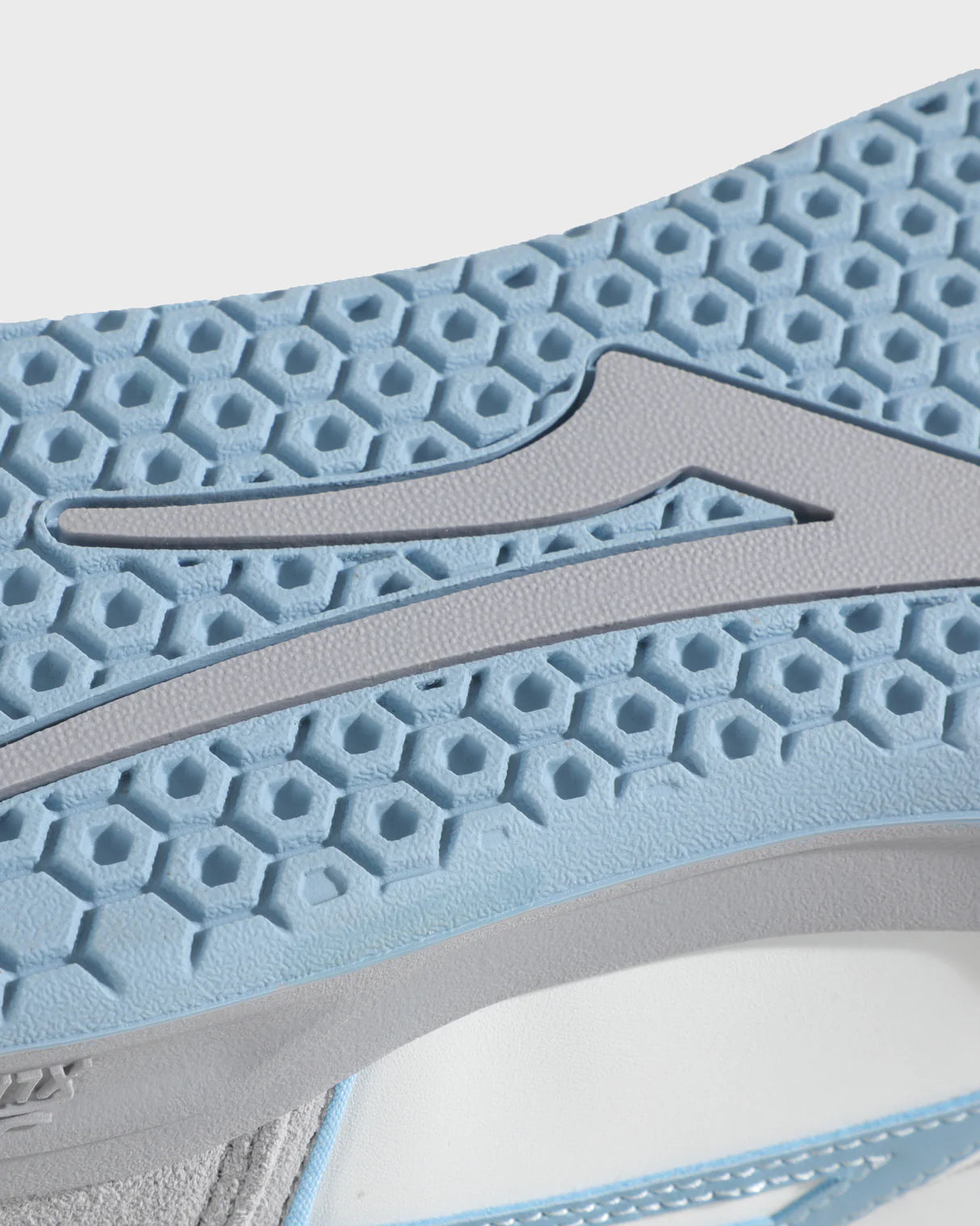 Telford Low / Grey Suede, Desaturated Blue