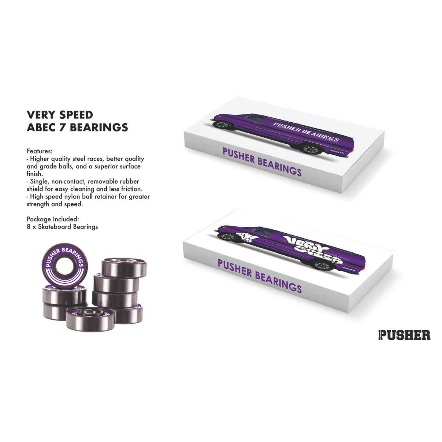 Very Speed Abec 7 Bearings
