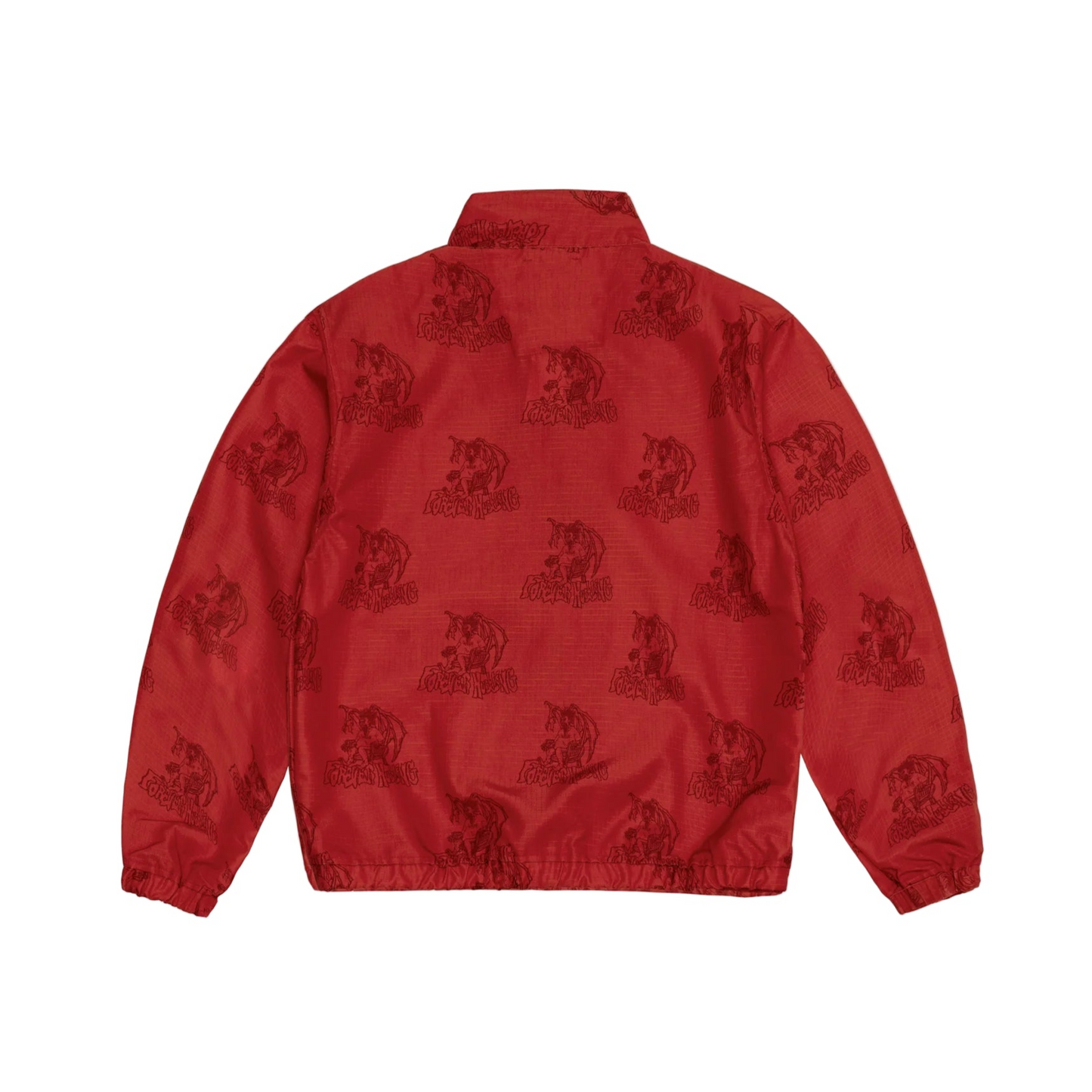 Karen Ripstop Nylon Jacket / Red
