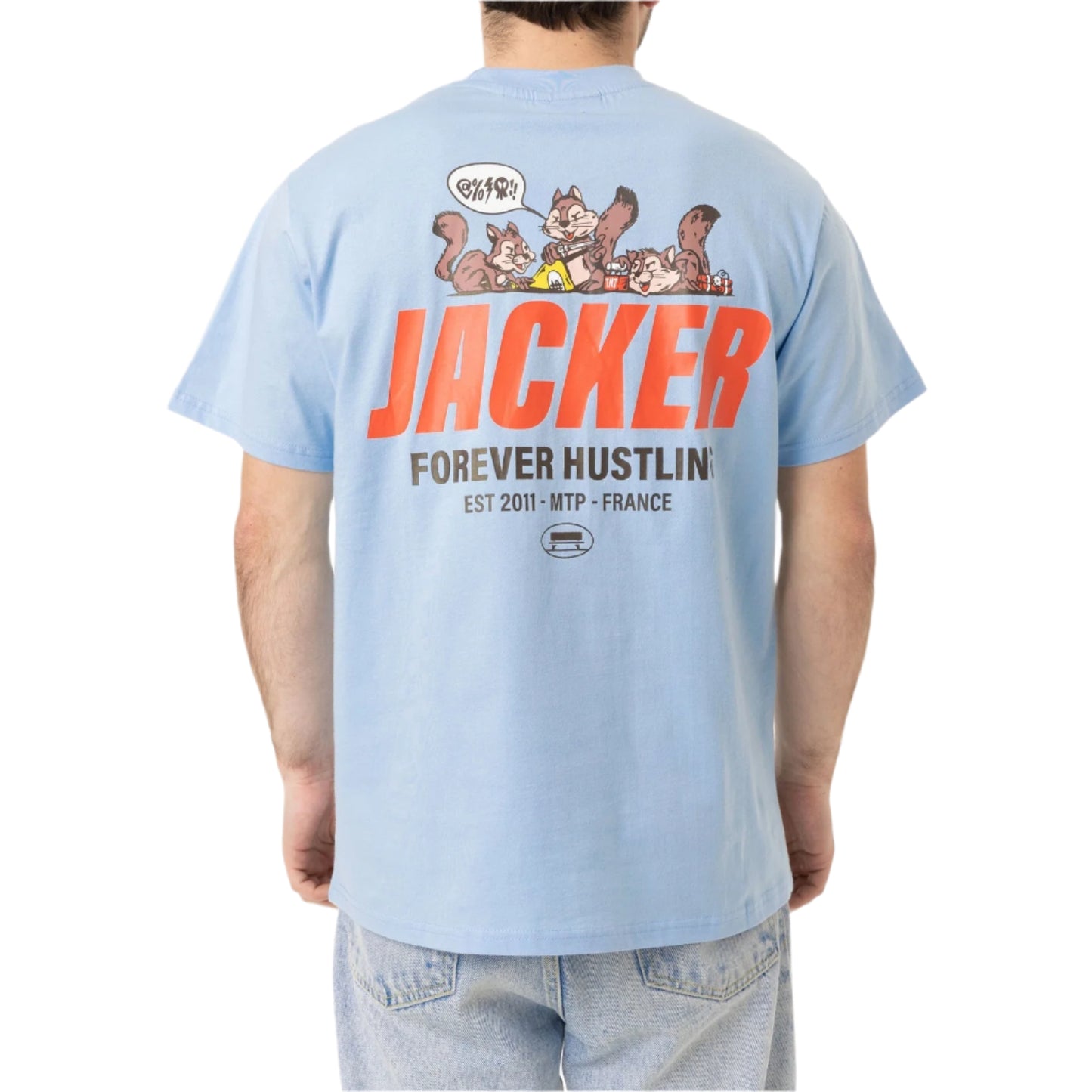 Squirrel Gang Tee / Blue