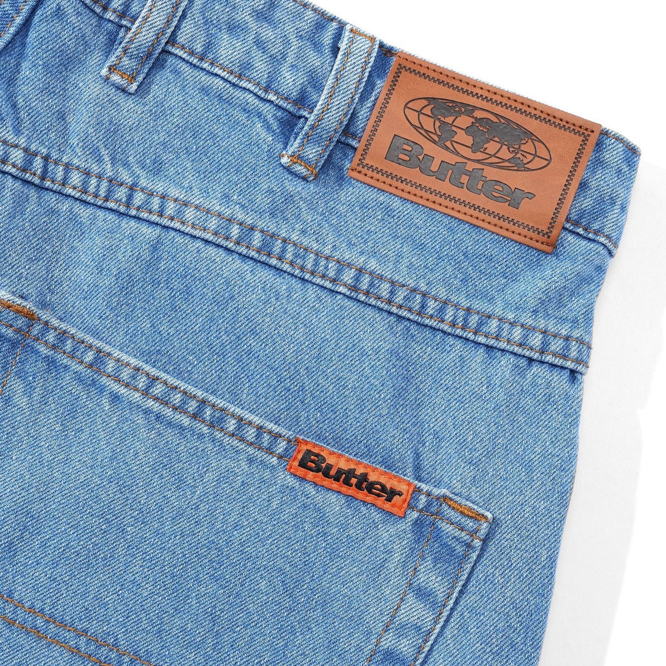 Relaxed Denim Jeans / Washed Indigo