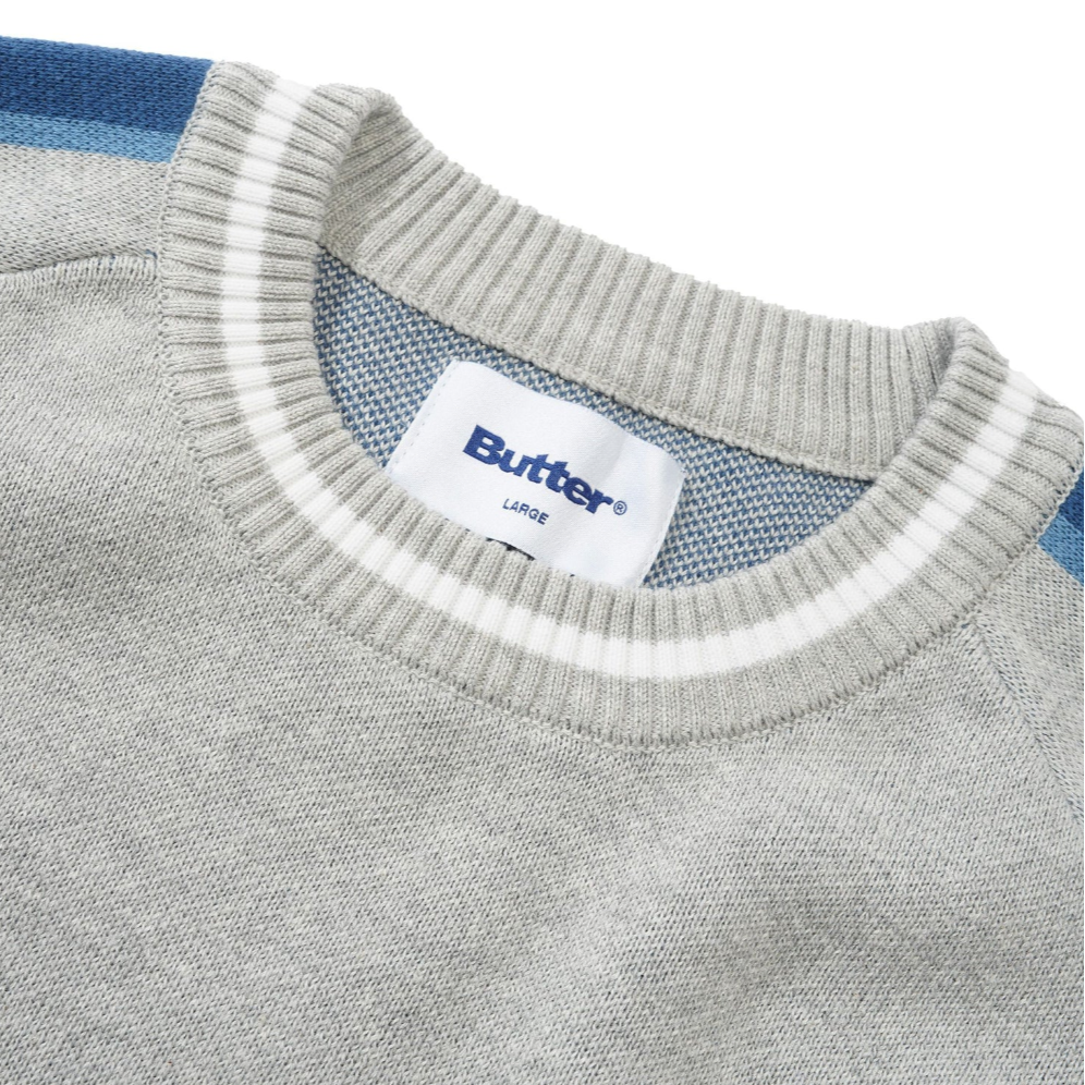 Surf Knit Sweater / Grey