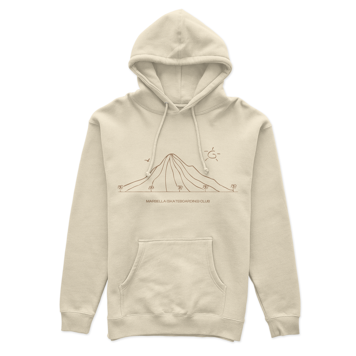 MSC La Concha Beige Hoodie