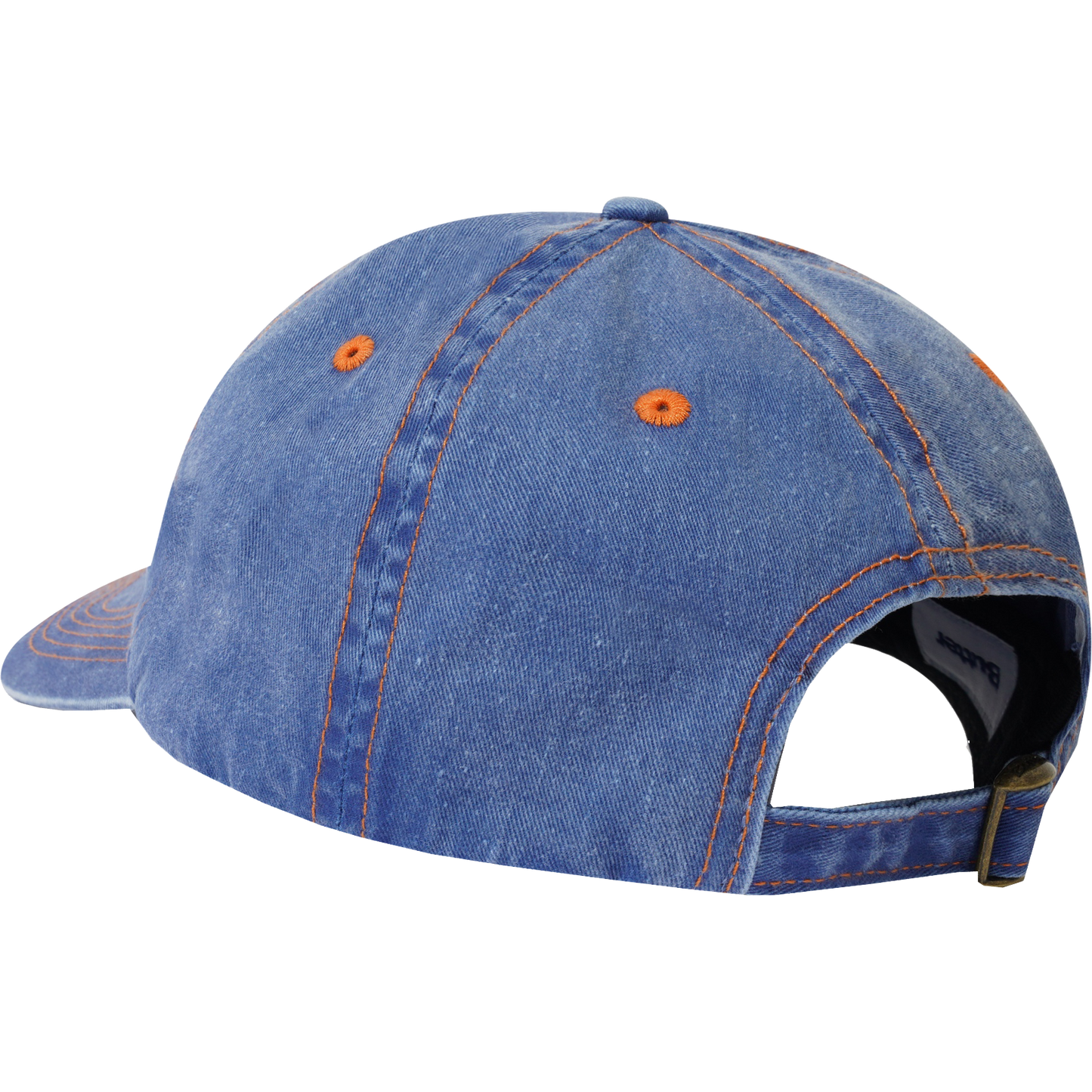 Rounded Logo 6 Panel Navy Cap