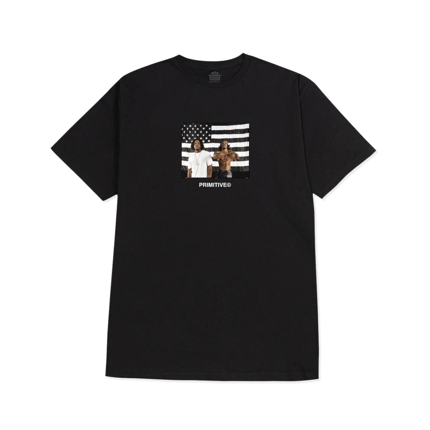 Primitive x Outkast Stripes Tee Black