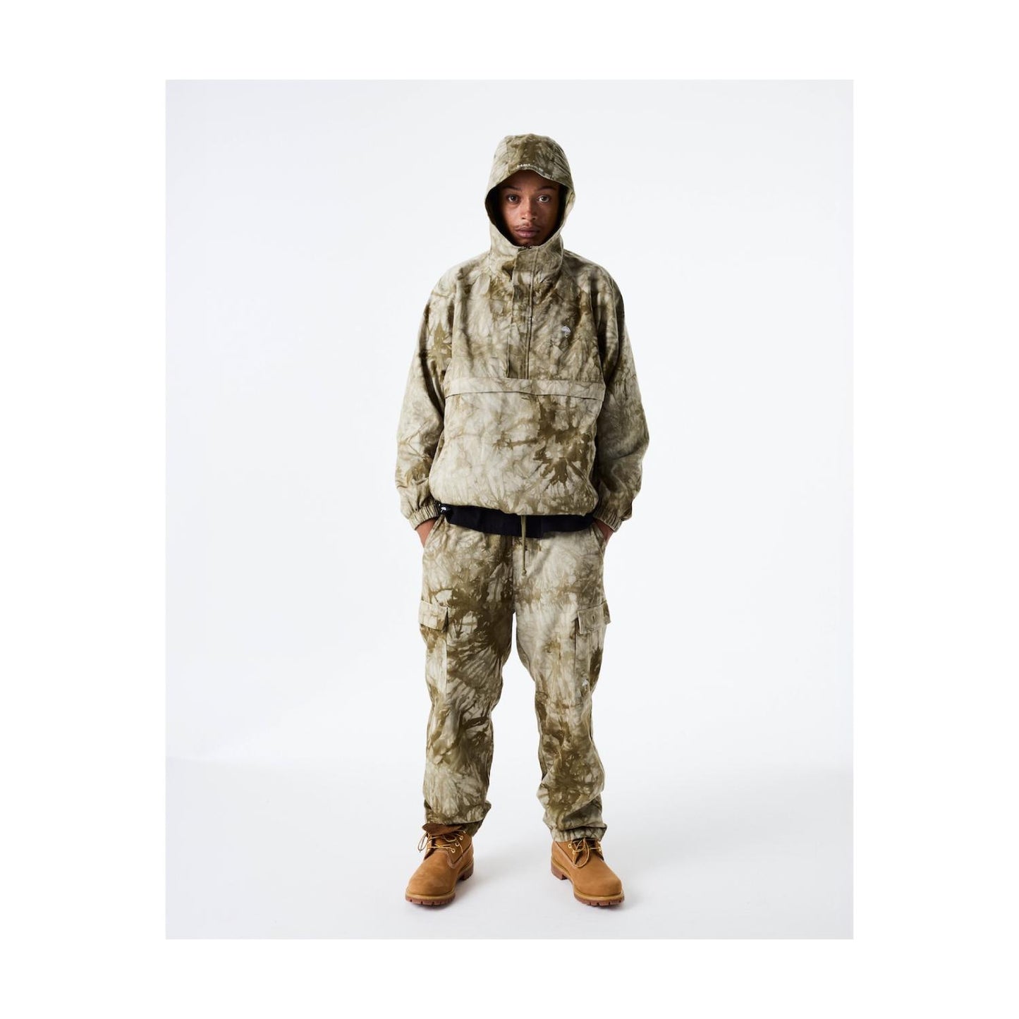 Tie Camo Utility Pants / Beige