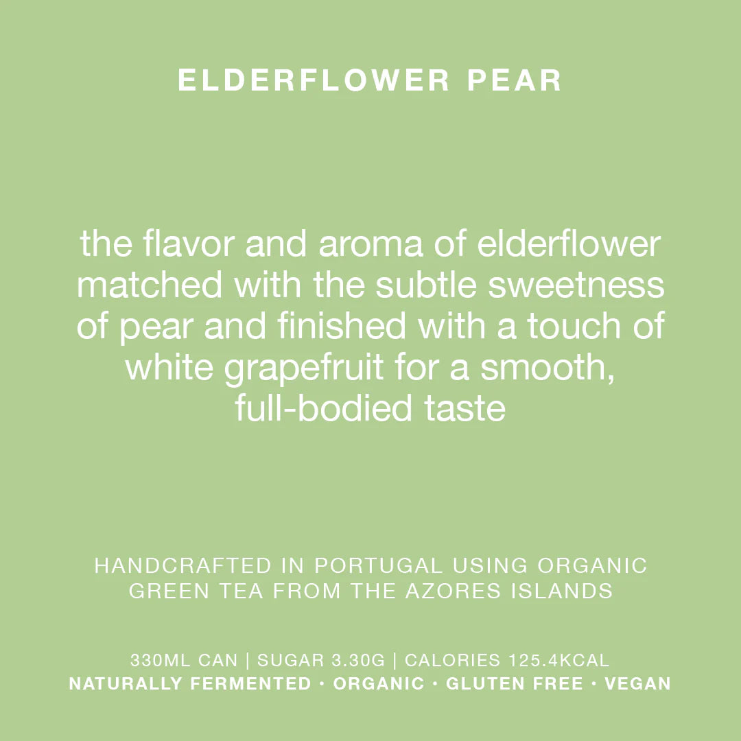 Elderflower Pear / 6 X 330ml / 6% Alc