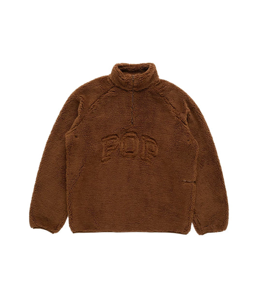 Pop Halfzip Polar Fleece Sweat / Bison