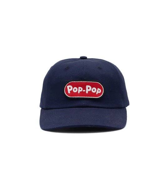 Poh Poh Applique Hat / Navy
