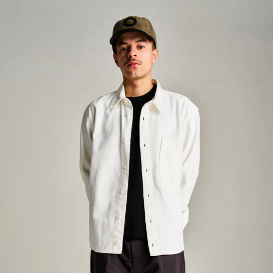 Pop Button Overshirt Off White Pop Button Overshirt / Off White