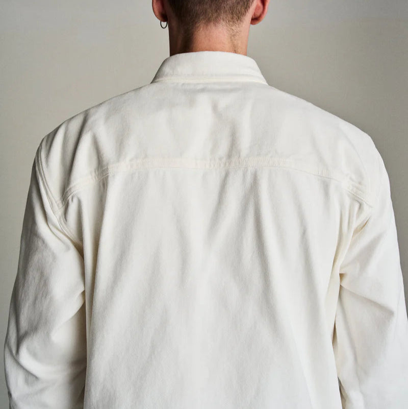 Pop Button Overshirt Off White Pop Button Overshirt / Off White
