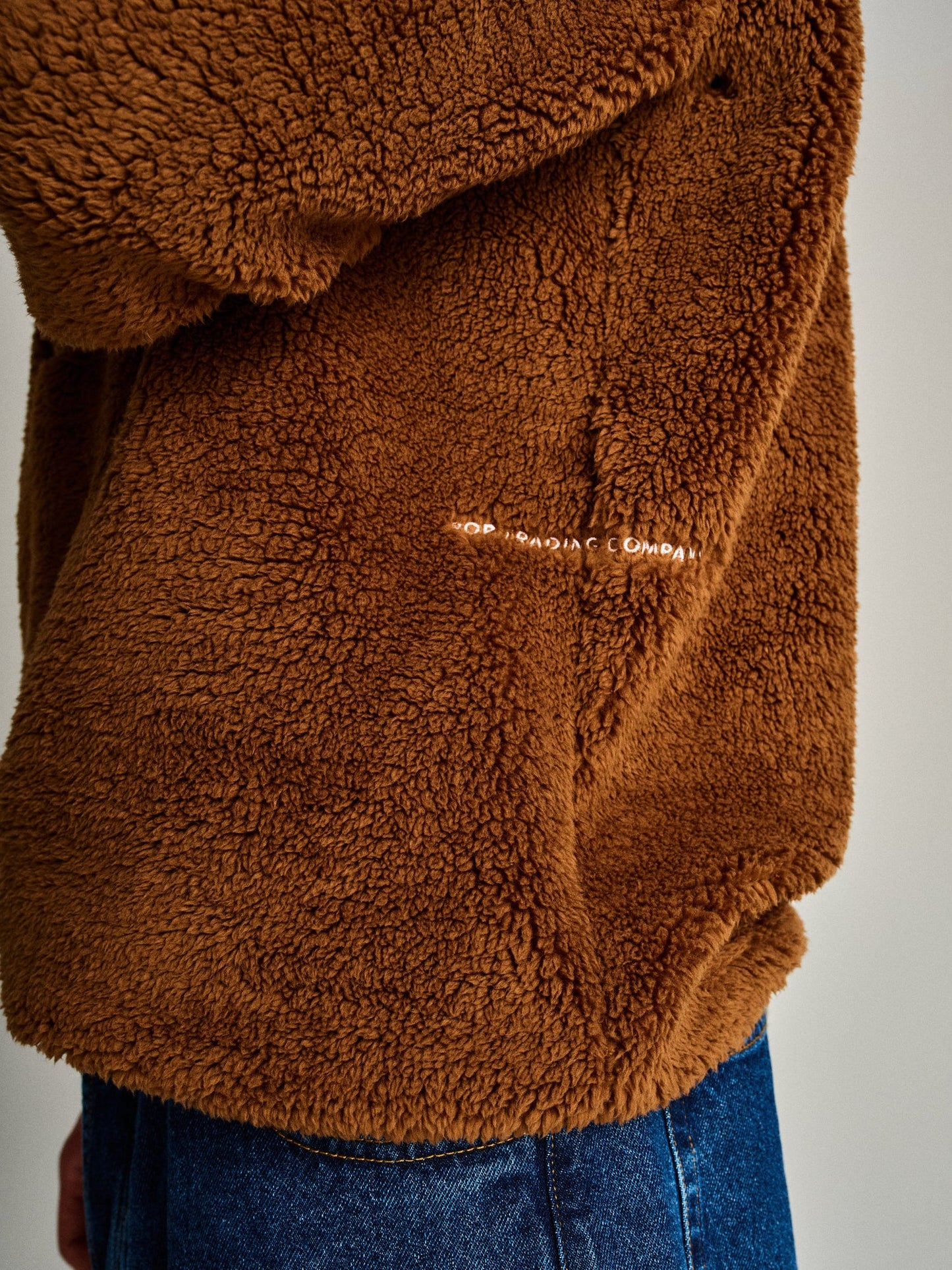Pop Halfzip Polar Fleece Sweat / Bison