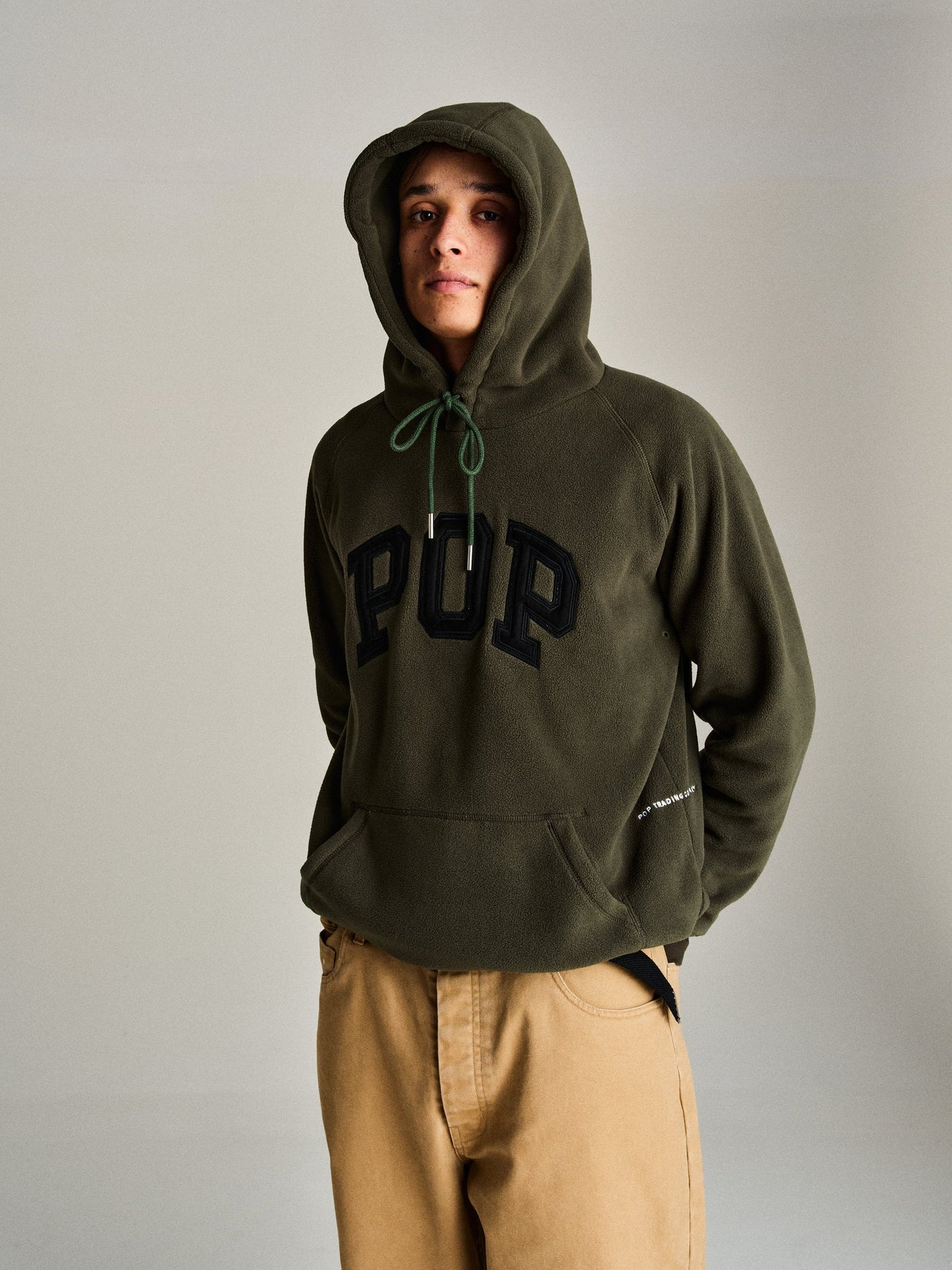 Pop Arch Hooded Sweat Duffel / Green