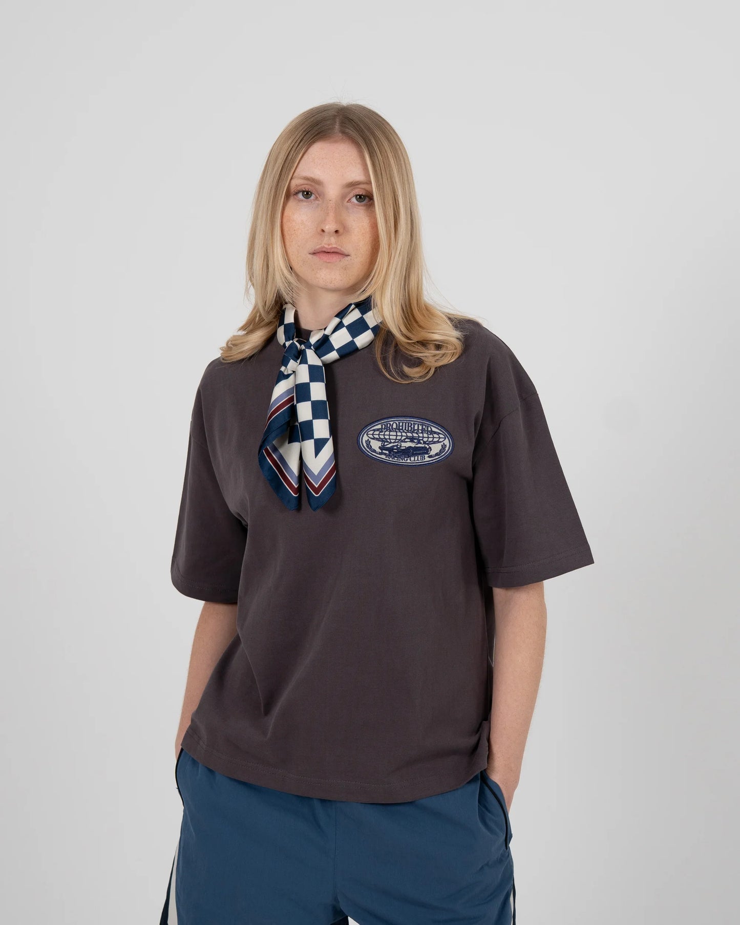 Racecore Tee / Slate Blue