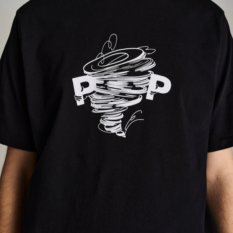 Pop Swirl T-Shirt / Black
