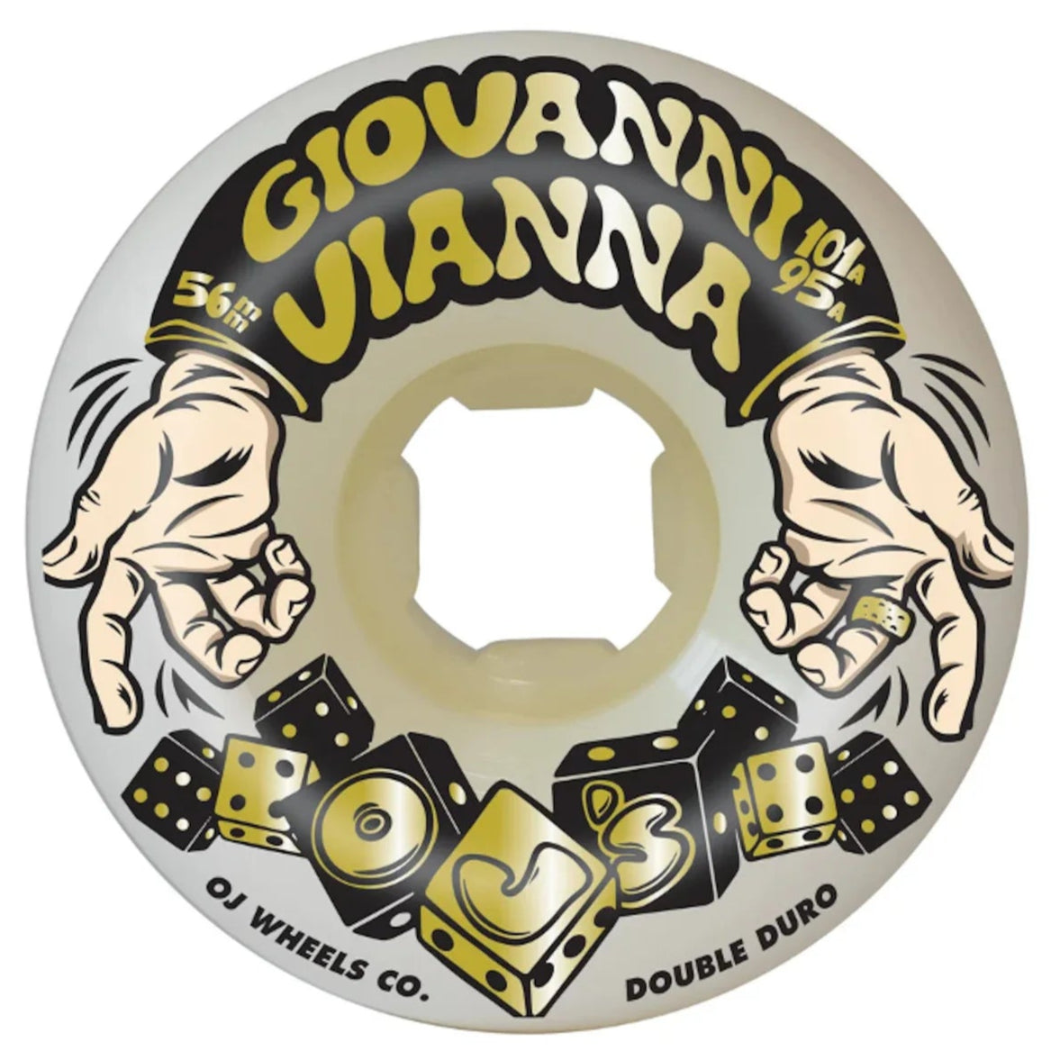 Giovanni Vianna High Roller Double Duro 56mm 101A/95A