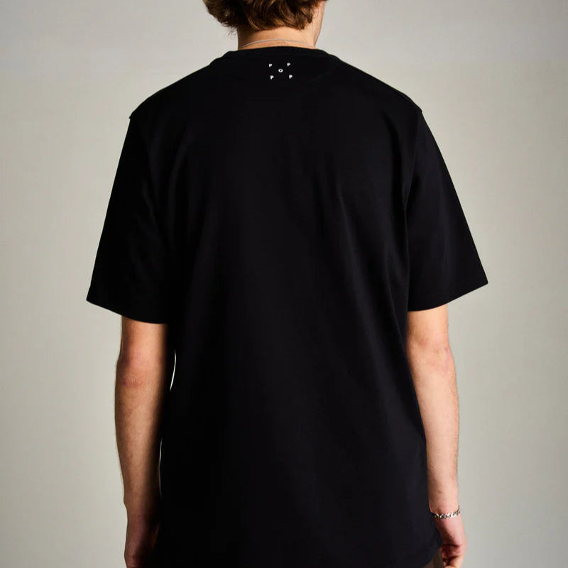 Pop Swirl T-Shirt / Black