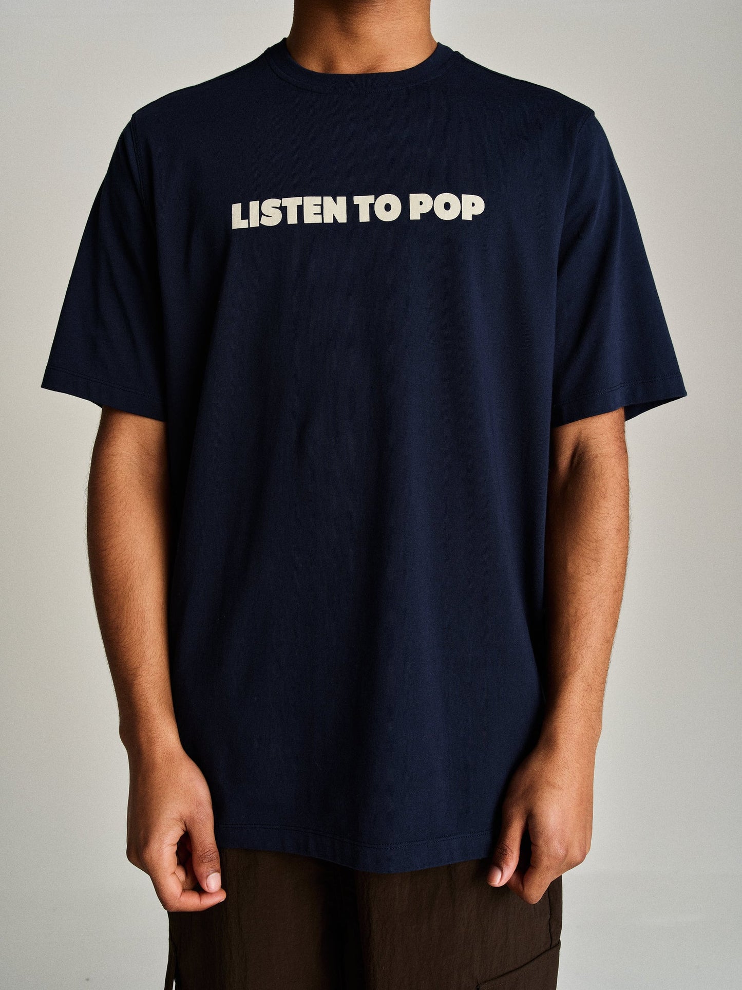 Pop Skate Muzik T-Shirt / Navy