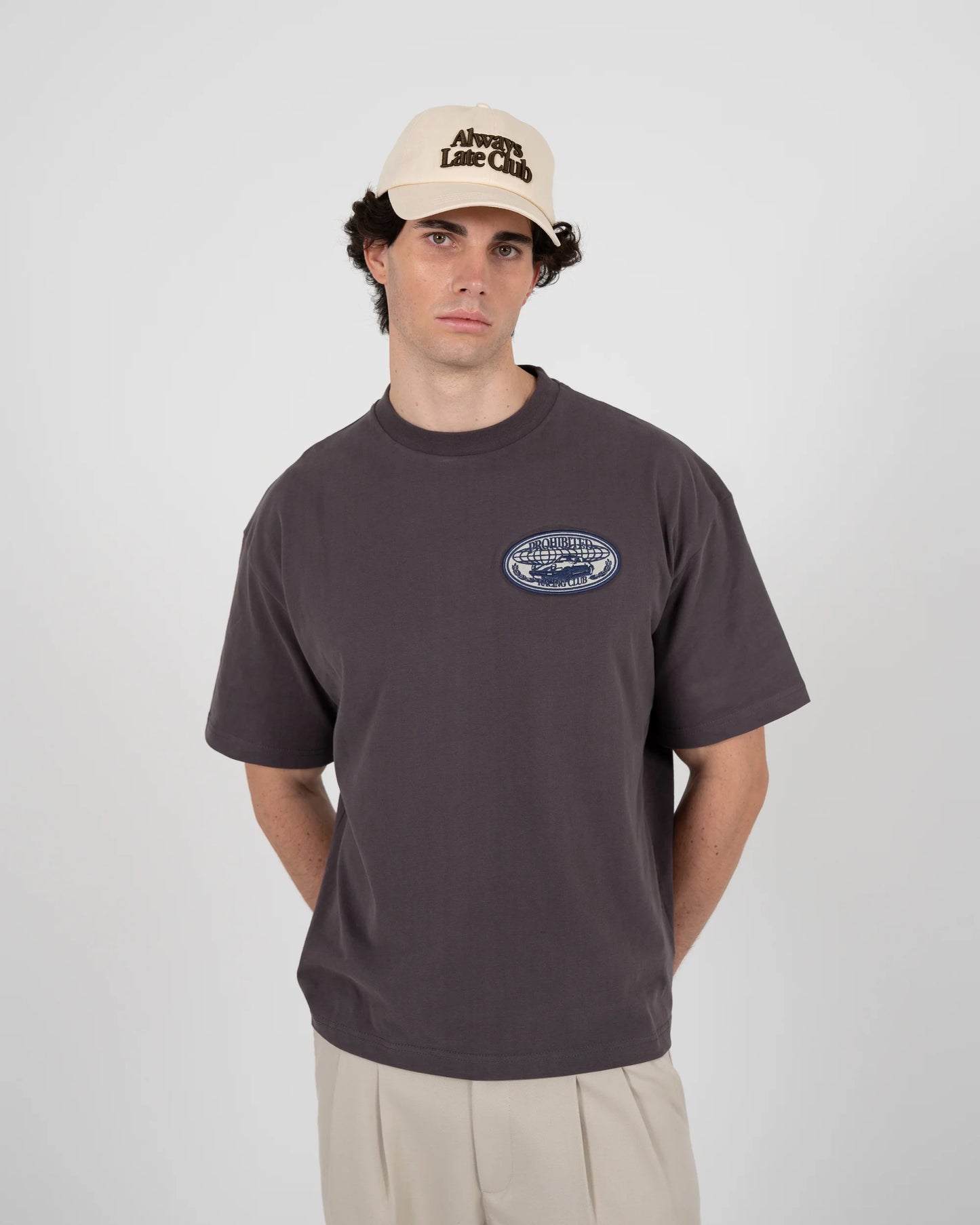 Racecore Tee / Slate Blue