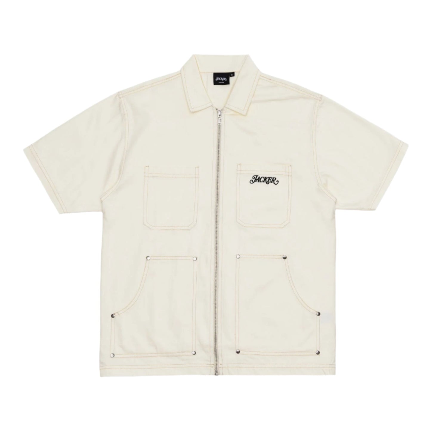 Double Ribs Shirt - Beige