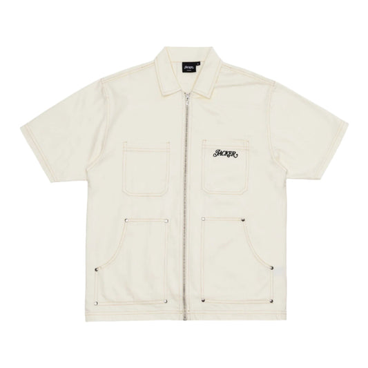 Double Ribs Shirt - Beige