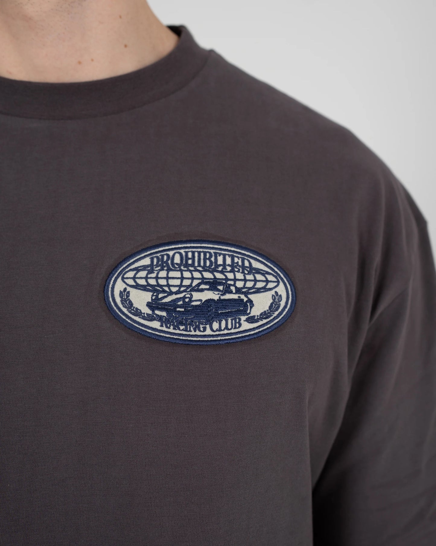 Racecore Tee / Slate Blue