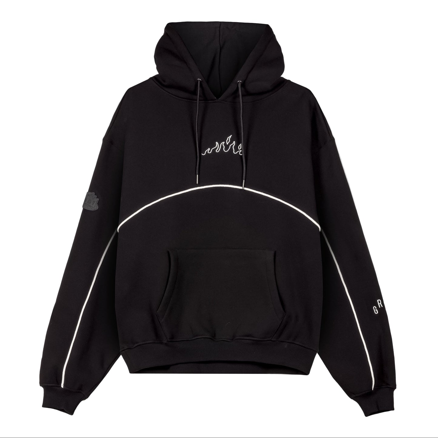 Infamous Boxy Black Sweatshirt