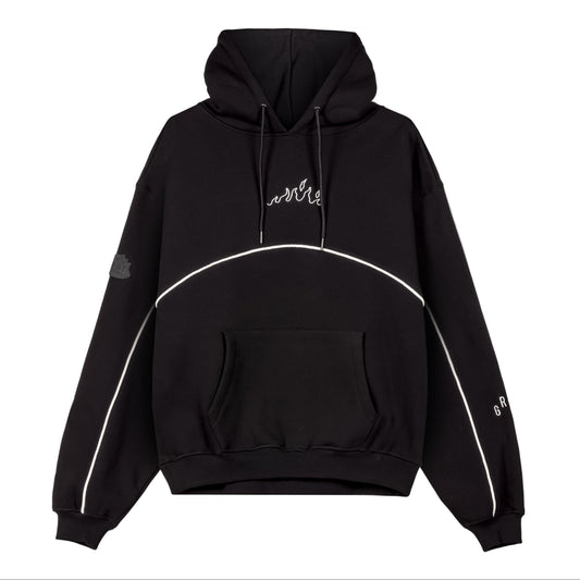 Infamous Boxy Black Sweatshirt