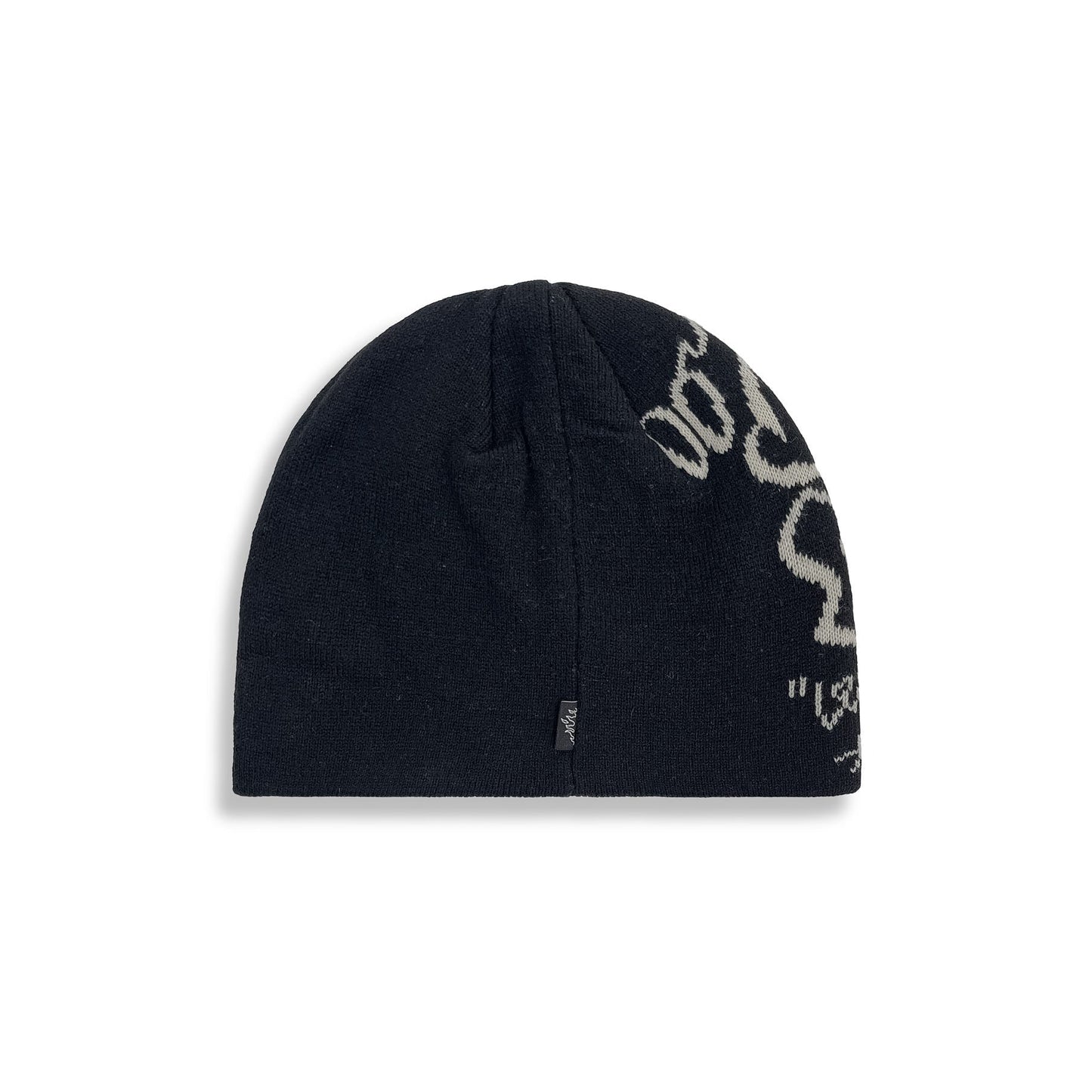 The Shelter Throw Up 2000S Black Beanie