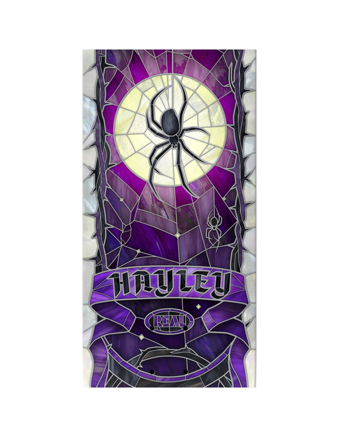 Real Hayley Rainbow Holographic Cathedral Deck / 8.25