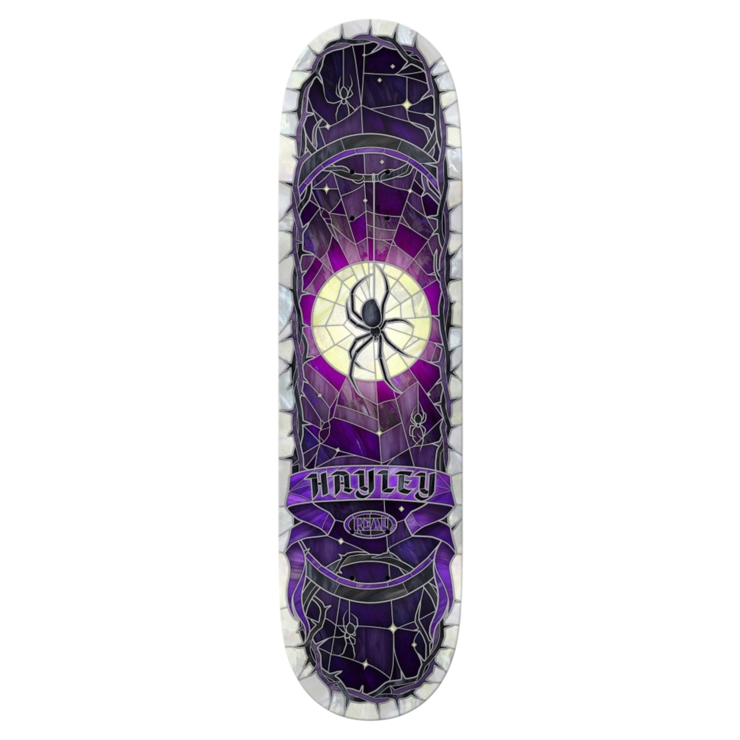 Real Hayley Rainbow Holographic Cathedral Deck / 8.25