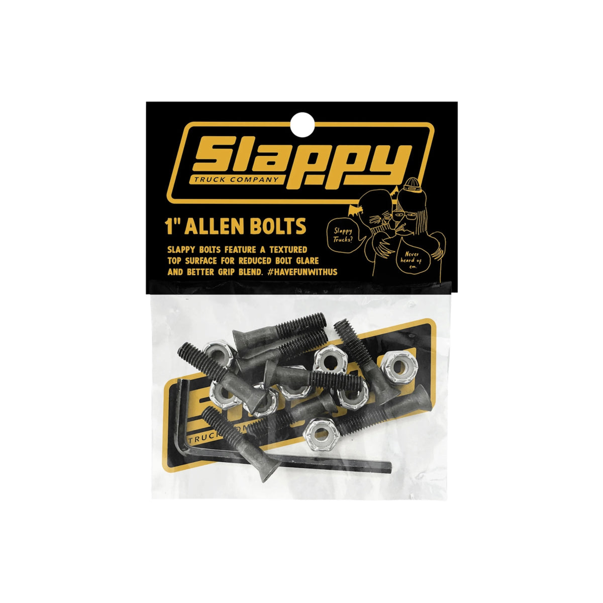 1" Allen Grip Tips / Black