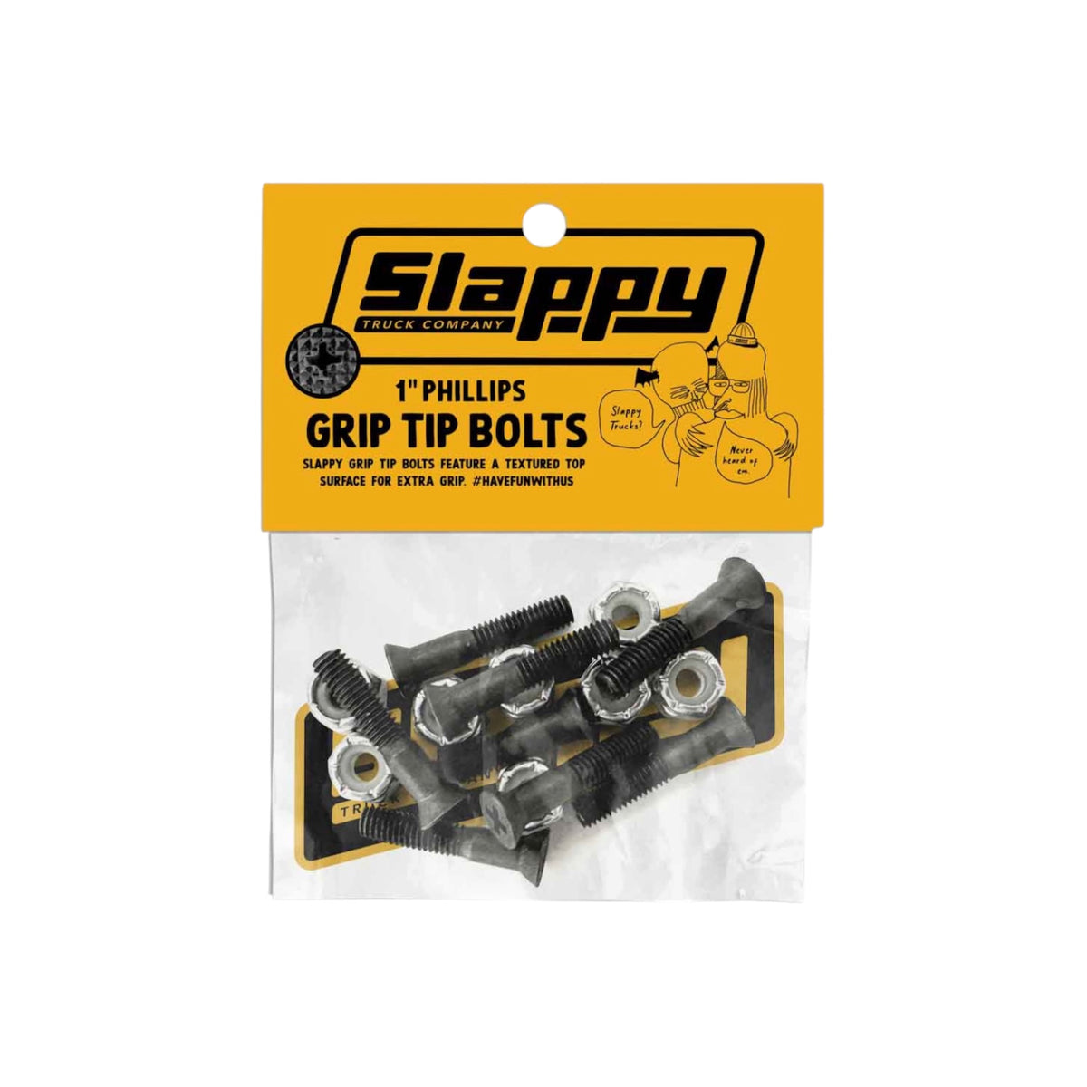 1" Phillips Grip Tips / Black