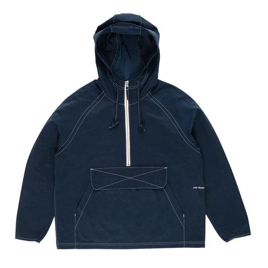 Drs Hooded Halfzip Jacket / Navy