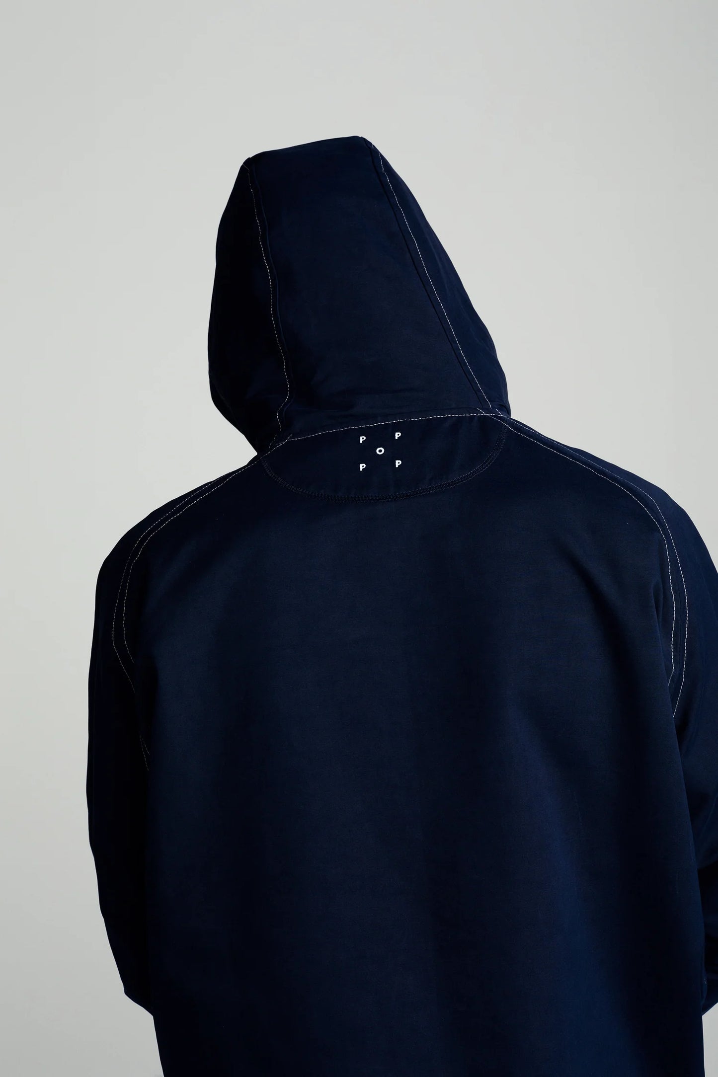 Drs Hooded Halfzip Jacket / Navy