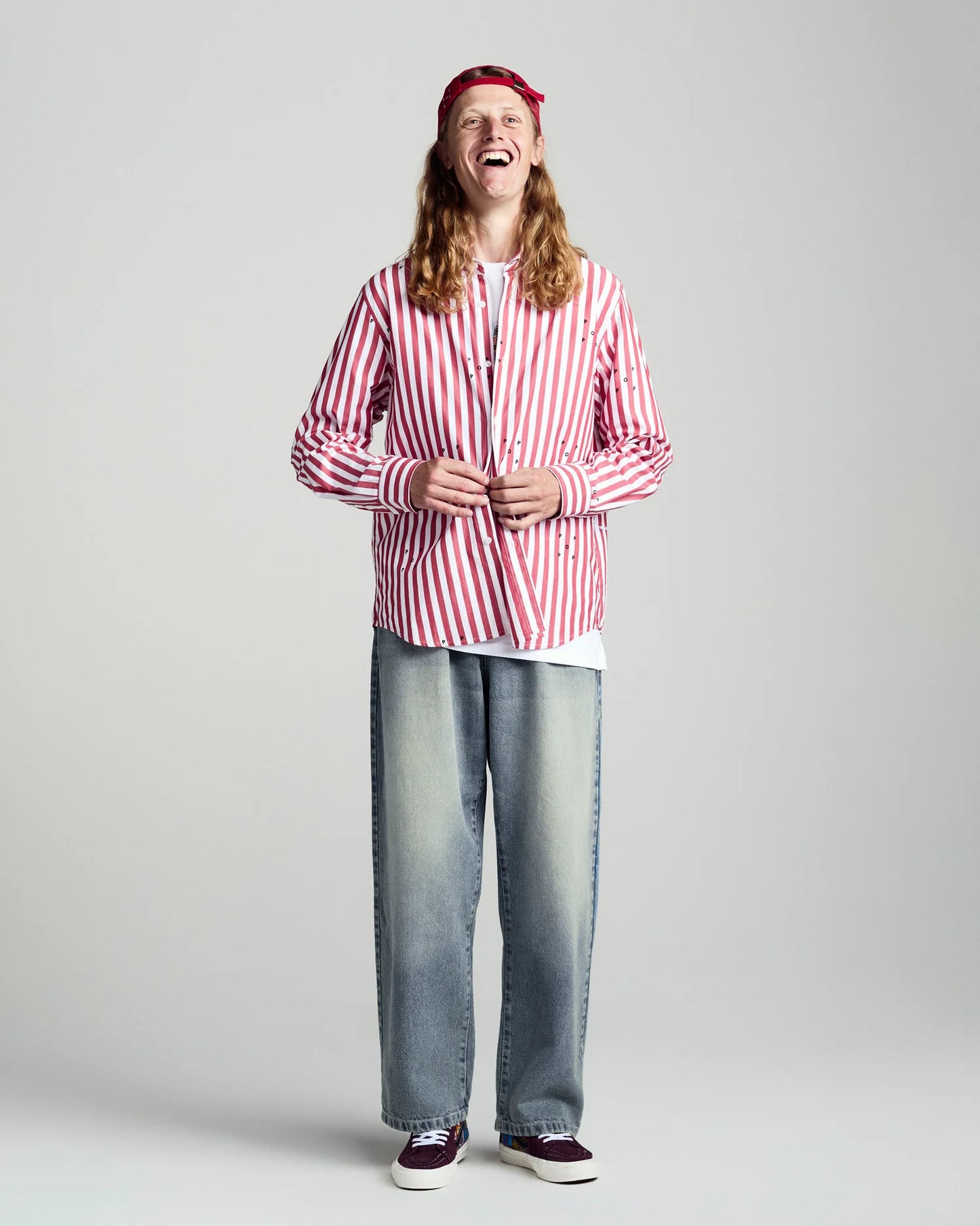 Beattie Denim Pants / Washed Denim