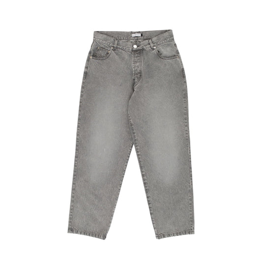 Pop Drs Denim Pants / Washed Light Grey