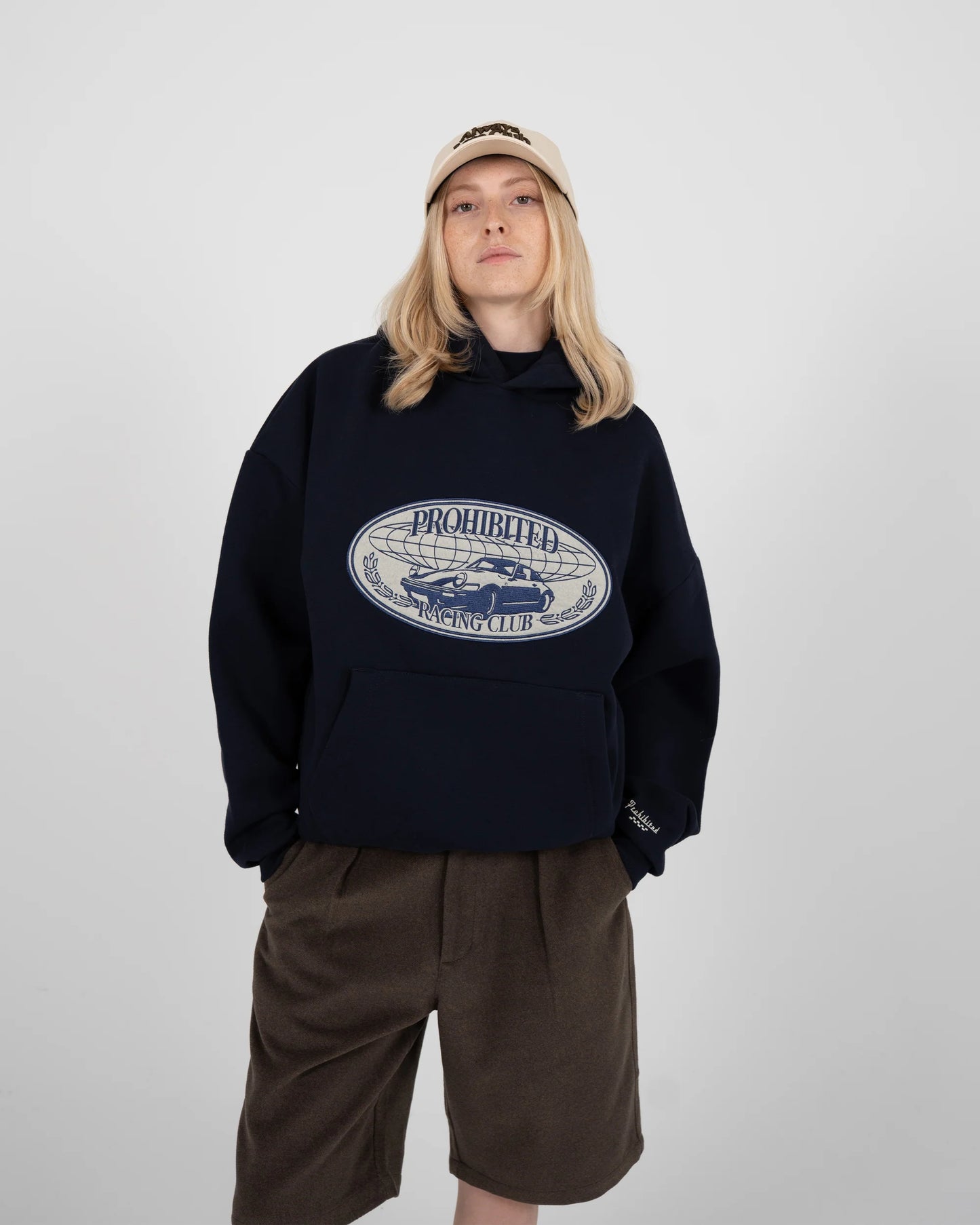 Racecore Hoodie / Deep Blue