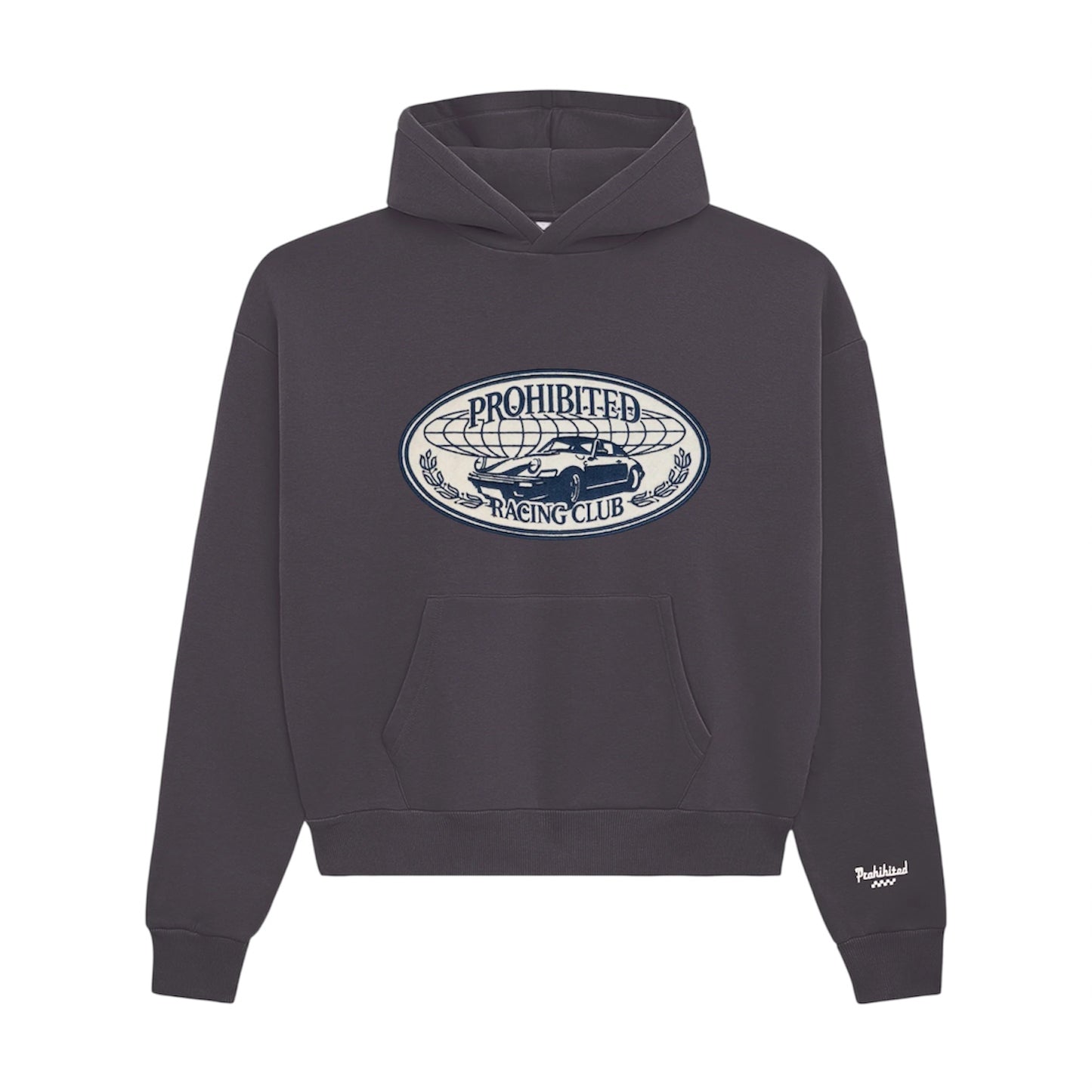 Racecore Hoodie / Slate Blue