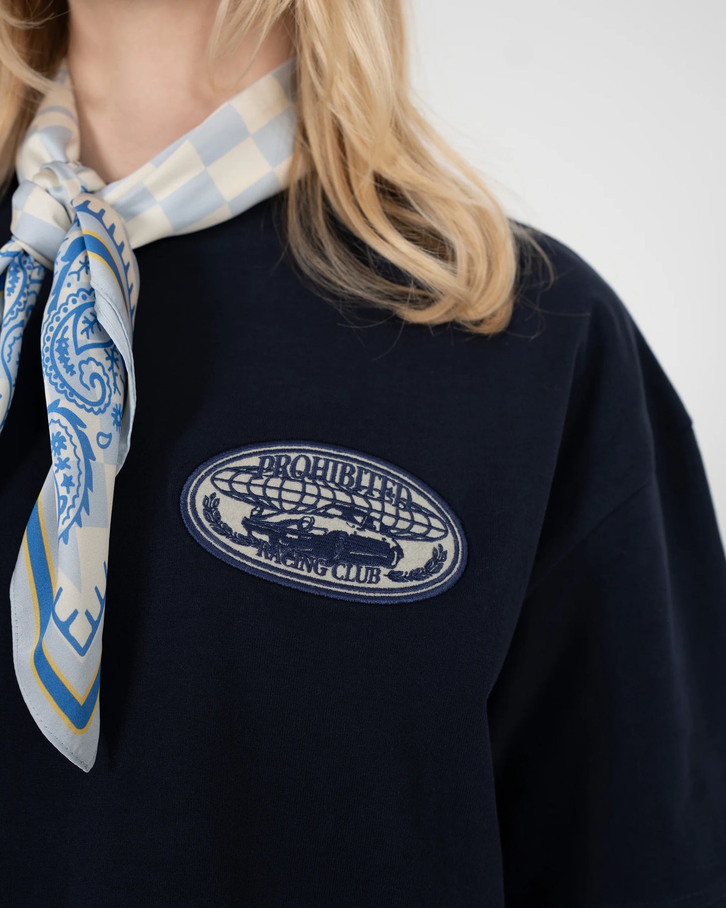 Racecore Tee / Deep Blue