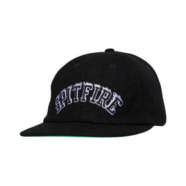 Team Bighead Flame Script Strapback / Black, White