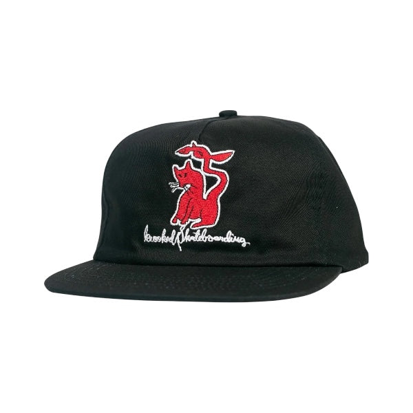 Kat Serpent Snapback / Black, Red