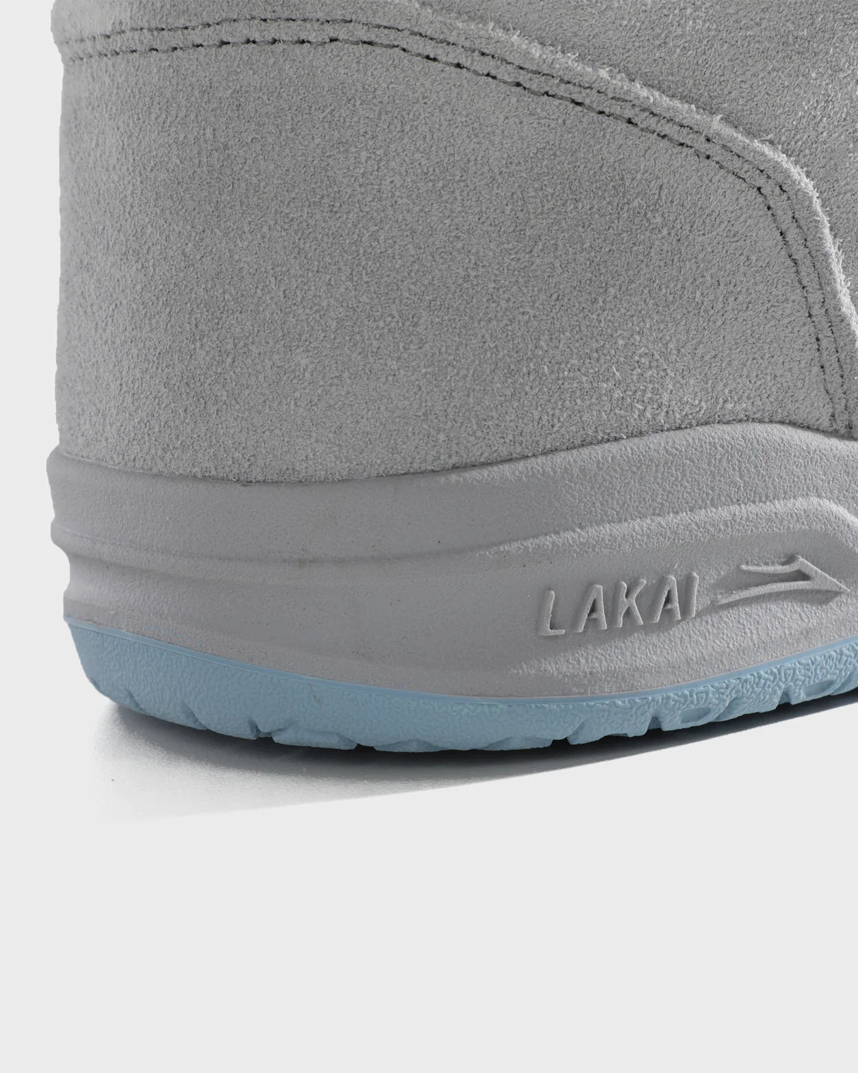 Telford Low / Grey Suede, Desaturated Blue
